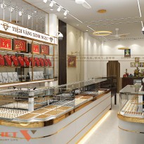 Thiết Kế Tiệm Vàng Minh Ngọc Tối Ưu Không Gian Trưng Bày 